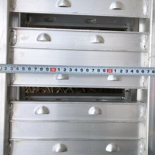 アルミラダーレール　折りたたみ式　耐荷重200kg 2本の画像