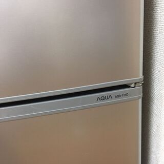 【取引中】AQUA AQR-111D 冷蔵庫の画像