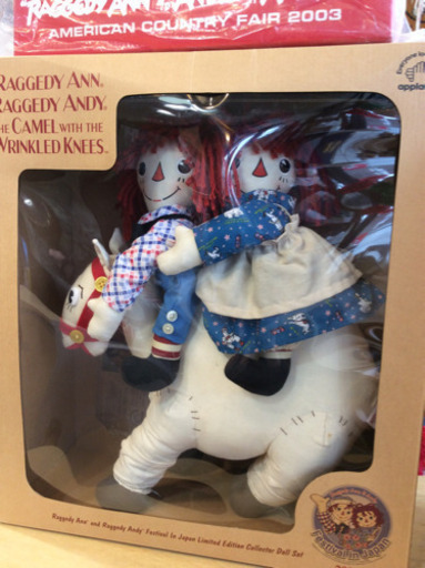 RAGGEDY ANN ANDY人形