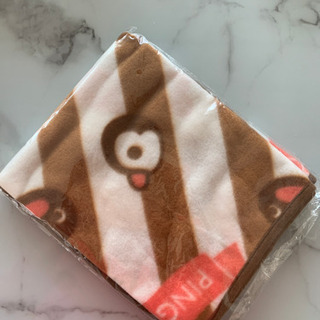 ピングー膝掛け　ブランケット