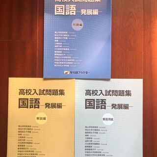 【高校受験過去問】平成30年度　高校入試問題集国語発展編（早稲田...