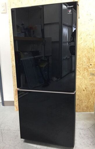 プラズマクラスター搭載 ！SHARP シャープ 冷凍冷蔵庫 SJ-D14D-B 2017年製 2ドア 137L