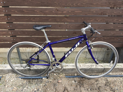 フジ FUJI クロスバイク 2×9 18速 ロードバイク ホイール無し