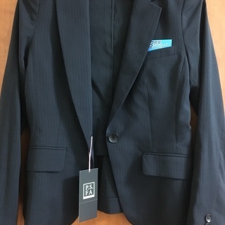P.S.FA 新品　パンツスーツ　黒　7号の画像