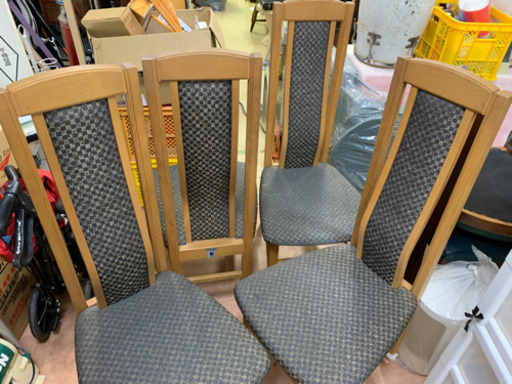【残り二脚】フジモク 椅子 高級感あります ダイニングチェア  しげん屋
