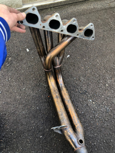 シビック EK4 EG6用 5ZIGEN 5次元 PRORACER HEADER エキゾーストマニホールド 売ります。