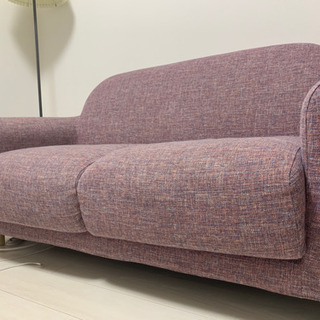 Francfranc ヌボラ　ソファ　ピンク（W1500）2人掛け