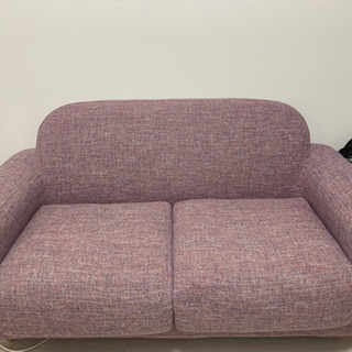 Francfranc ヌボラ　ソファ　ピンク（W1500）2人掛けの画像