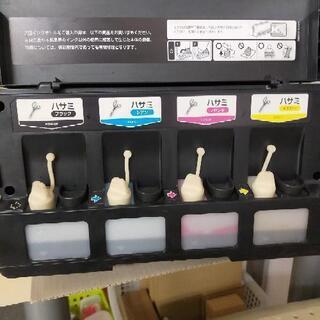 【動作品】EPSON EP-M570T エコタンク搭載/新品インク5本、電源、USBケーブルの画像