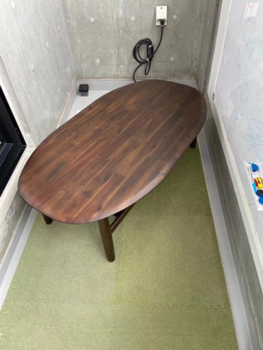 海外転勤のため、ニトリ　ローテーブル出品