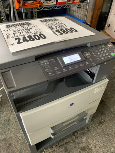 コピー機　白黒　動作確認済み　bizhub 163 現状品