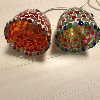 モザイクアート　照明の画像