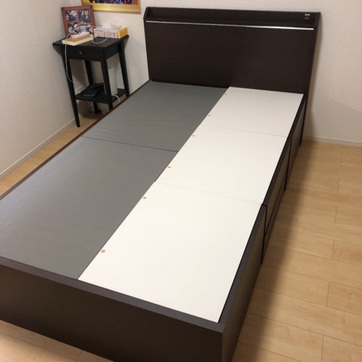 ニトリセミダブルベッドフレーム