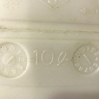 ポリタンク　水汲み用　10Lの画像