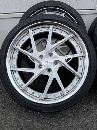 超美品　HYPER FORGED タイヤ、ホイール4本セット