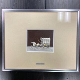 TAKEHIKO  純銀 silver999  作品名「幌馬車」...