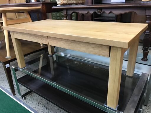 【愛品館八千代店】無印良品　オーク材ローテーブル