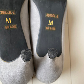 パンプス　グレー　Re:EDIT リエディの画像