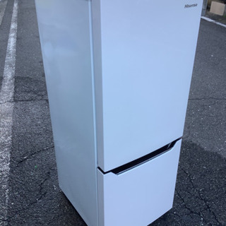 中古　H isense  2ドア冷凍冷蔵庫　150