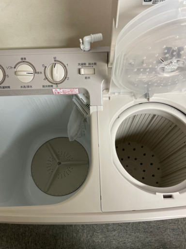 日立　2槽式 電気洗濯機　PS-H45L 19年製　4.5kg 良品