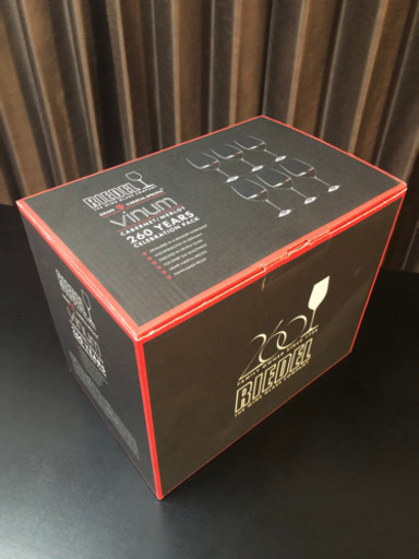 【新品 未使用】リーデル 赤ワイン グラス 6脚 セット カベルネ／メルロー ヴィノム クリスタル ドイツ製 260周年 