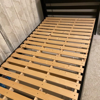 ニトリ　シングルベッドフレームの画像