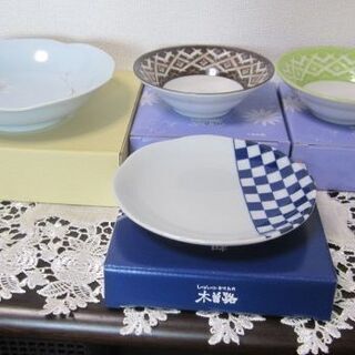 たちきち　お皿4枚　新品未使用　木曽路粗品