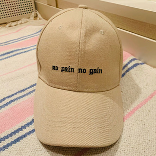 おしゃれなキャップ！韓国発！　値下げしましたの画像