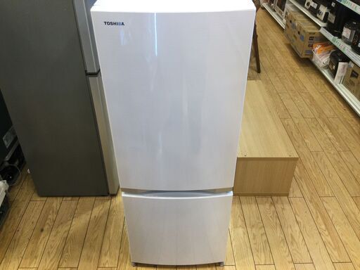 【安心1年間保証付】2ドア冷蔵庫 TOSHIBA GR-M15BS 2018年製 153L 【トレファク桶川店】