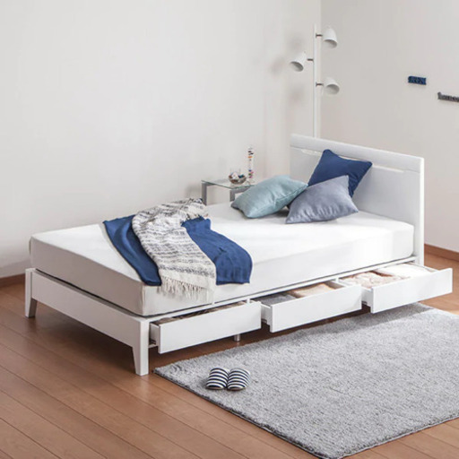 ニトリ　セミダブルベッド&マットレス