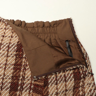 新品未使用　MAJESTIC LEGON　フリンジラップショートパンツ　ブラウンの画像