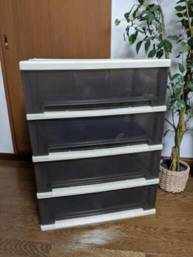 4段収納ケース 衣装ケース