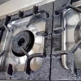 マルゼン３口コンロLPガスの画像