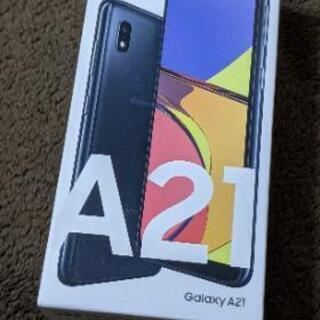 新品未開封　Galaxy　A21　ドコモ正規品
