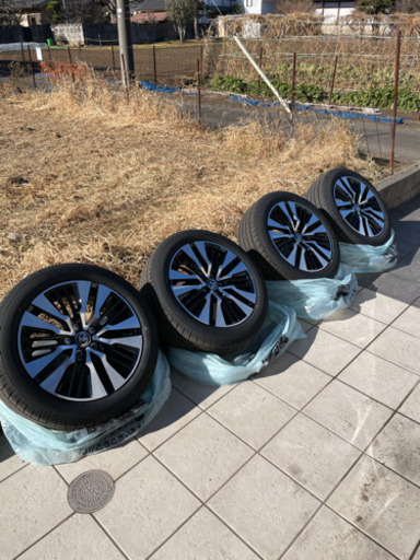 アルファード30後期 新車外し