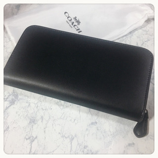 [未使用]COACH ミッキー コラボ ウォレット 長財布 黒系コーチ ブランドの画像