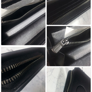 [未使用]COACH ミッキー コラボ ウォレット 長財布 黒系コーチ ブランドの画像