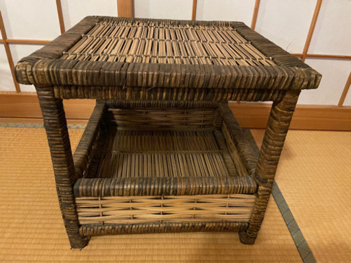 輸入雑貨　竹家具　収納