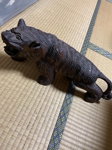 【骨董品】虎の置物