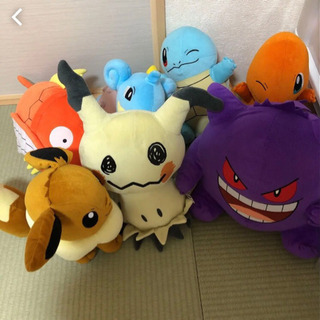 ポケモン　ぬいぐるみ　7体