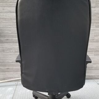 プレジデントチェア　レザーチェア　ブラックの画像