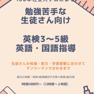 【ICU卒プロ・実績あり　4000円/時～】 勉強が苦手な小中学...