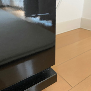 ローテレビ台 ブラック 150センチの画像