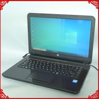 送料無料 希少品 1台限定 ノートパソコン 中古動作良品 14.0型 HP 14R237TV Celeron 4GB 500G DVDRW Wi-Fi カメラ Windows10 Office