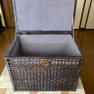ラタンbox 籐家具の画像