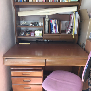 お話中）無料学習机&引き出し&椅子