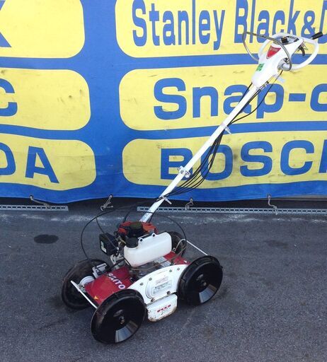 【エコツール岡崎店 新決済機能 あんしん決済に対応】SAITO スイング式草刈り機 SGC-S300【愛知県/岡崎市/工具】