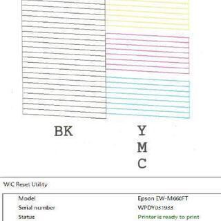 極美品】EPSON EW-M660FTインクジェット複合機/新品インクケーブル付
の画像