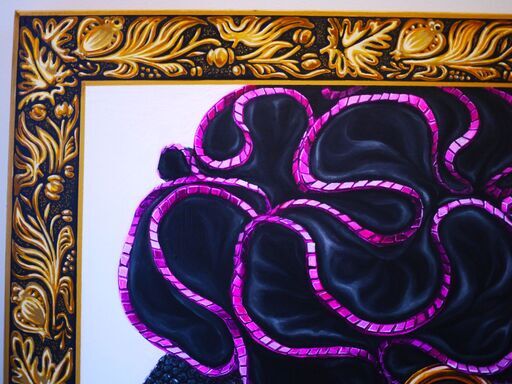 島嵜りか　絵画作品　「城咲るか」