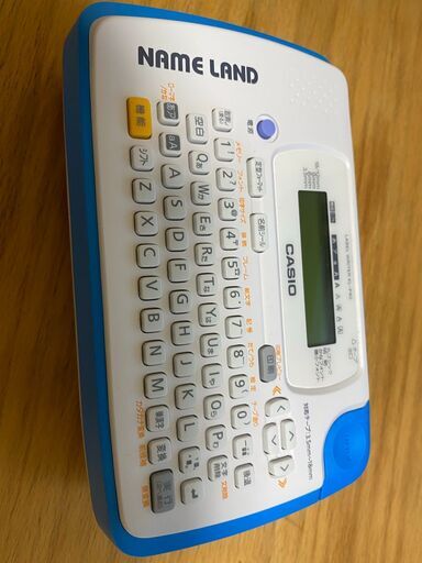 カシオ ラベルライター ネームランド コンパクトモデル ブルー KL-P40BU